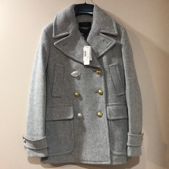 NEW-00-J.Crew Majesty Stadium Cloth Peaco…